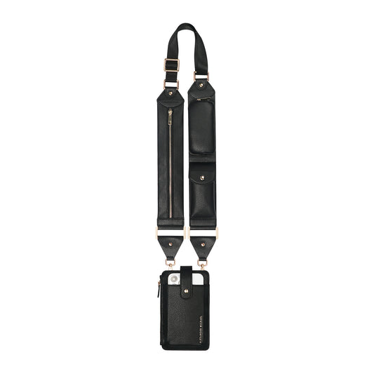 Alexav Strap Set- Multi-functional Utility Strap and Universal Phone Pouch Set. Compatible with any Phone, Purse, handbag, and luggage.