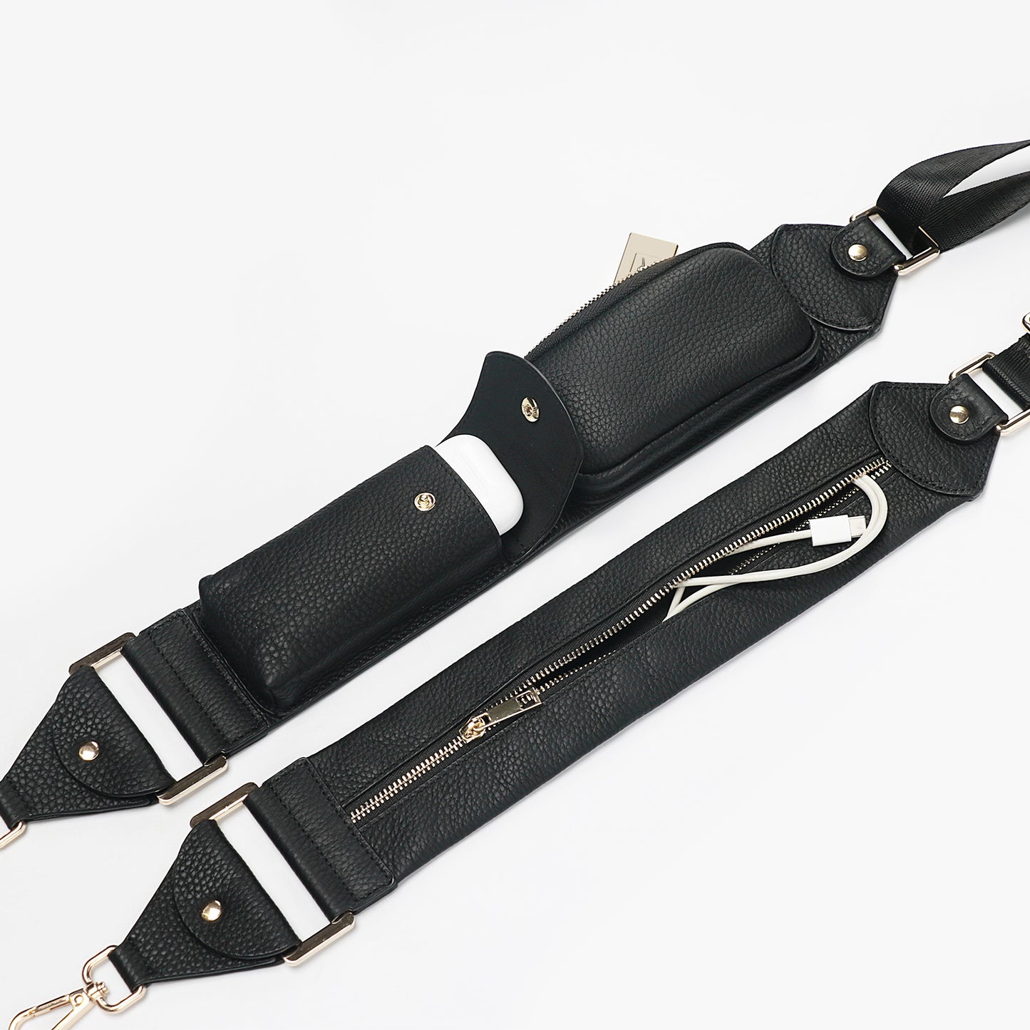 Alexa Strap - Multi-functional Utility Strap in Premum Pebbled Leather