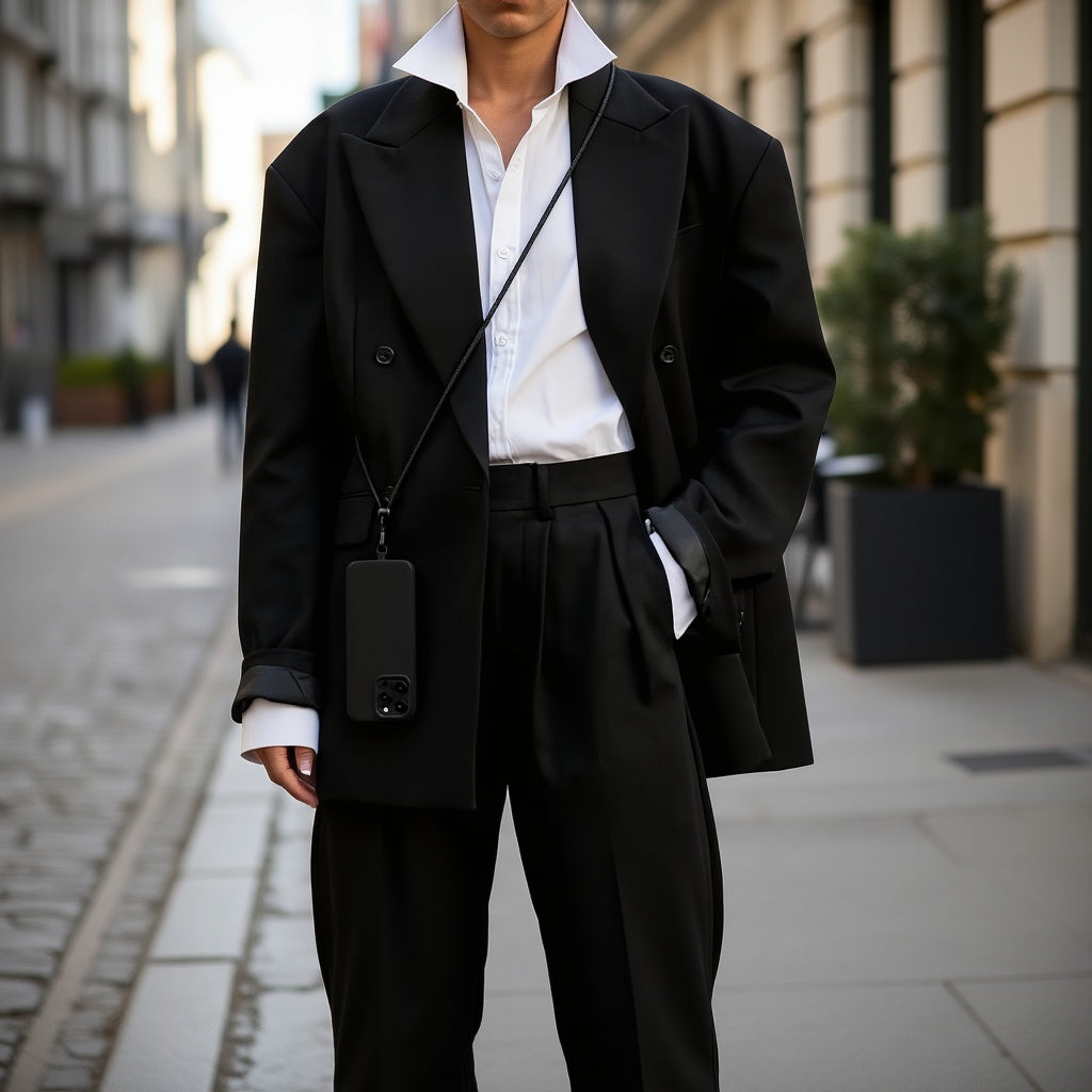 Active Vibes Phone Lanyard by Alexander Michael (Deep Matte Noir)