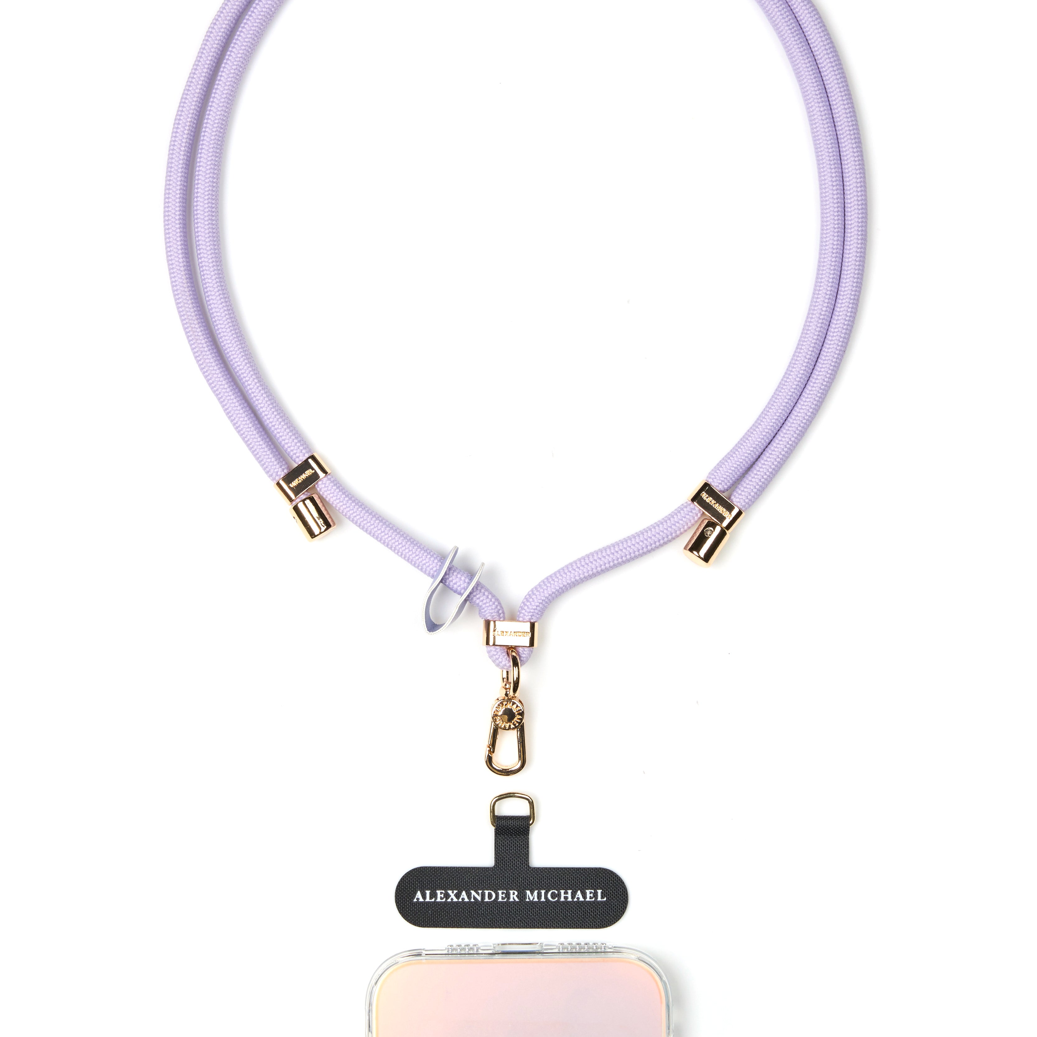 Active Vibes Phone Lanyard by Alexander Michael (Lavender Haze)
