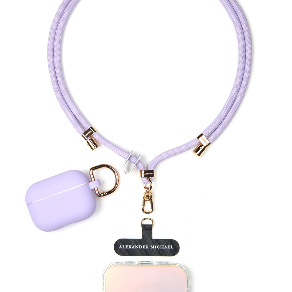 Active Vibes Phone Lanyard by Alexander Michael (Lavender Haze)