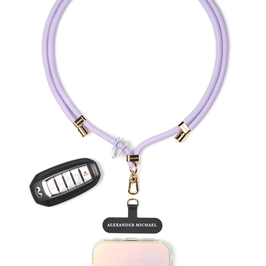 Active Vibes Phone Lanyard by Alexander Michael (Lavender Haze)