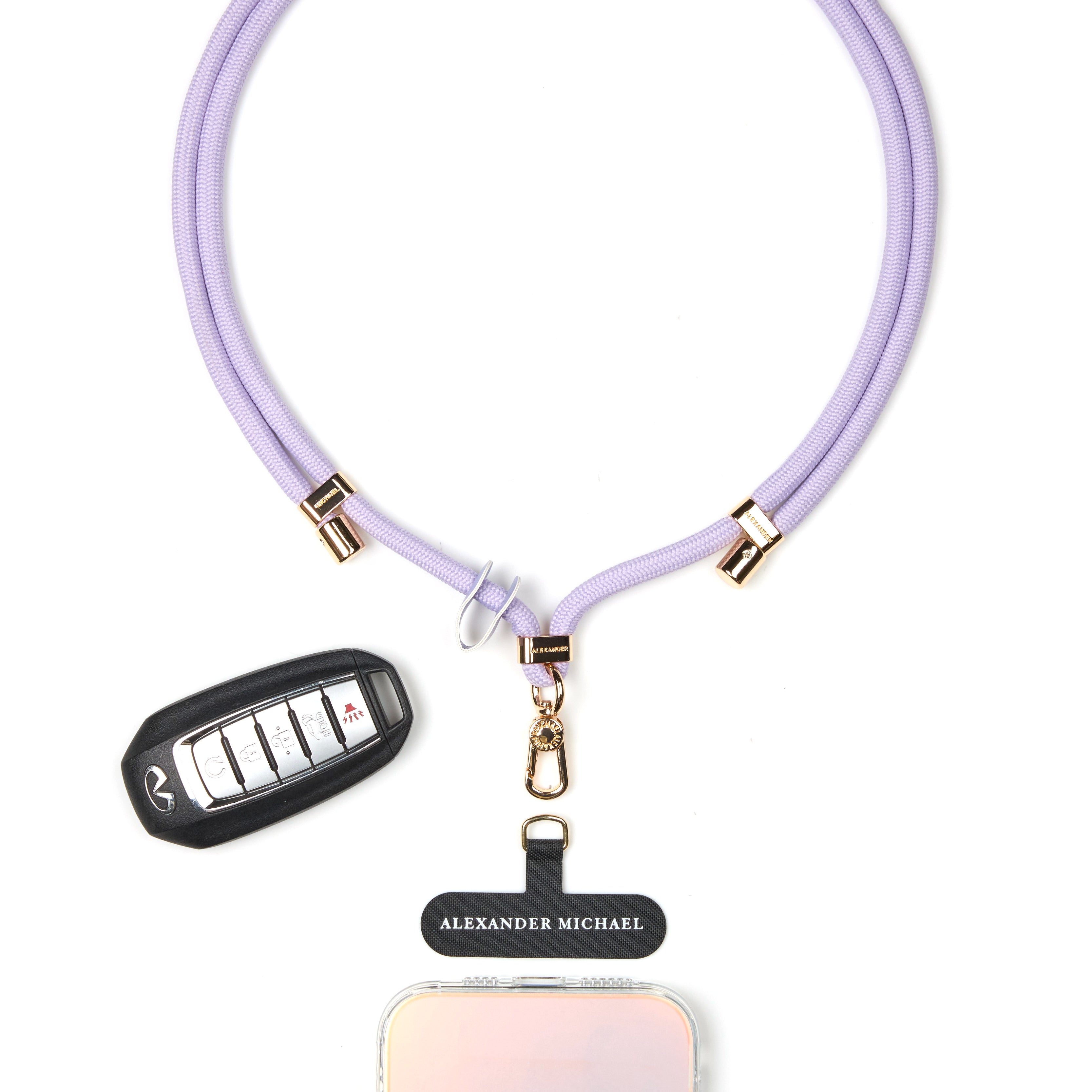 Active Vibes Phone Lanyard by Alexander Michael (Lavender Haze)
