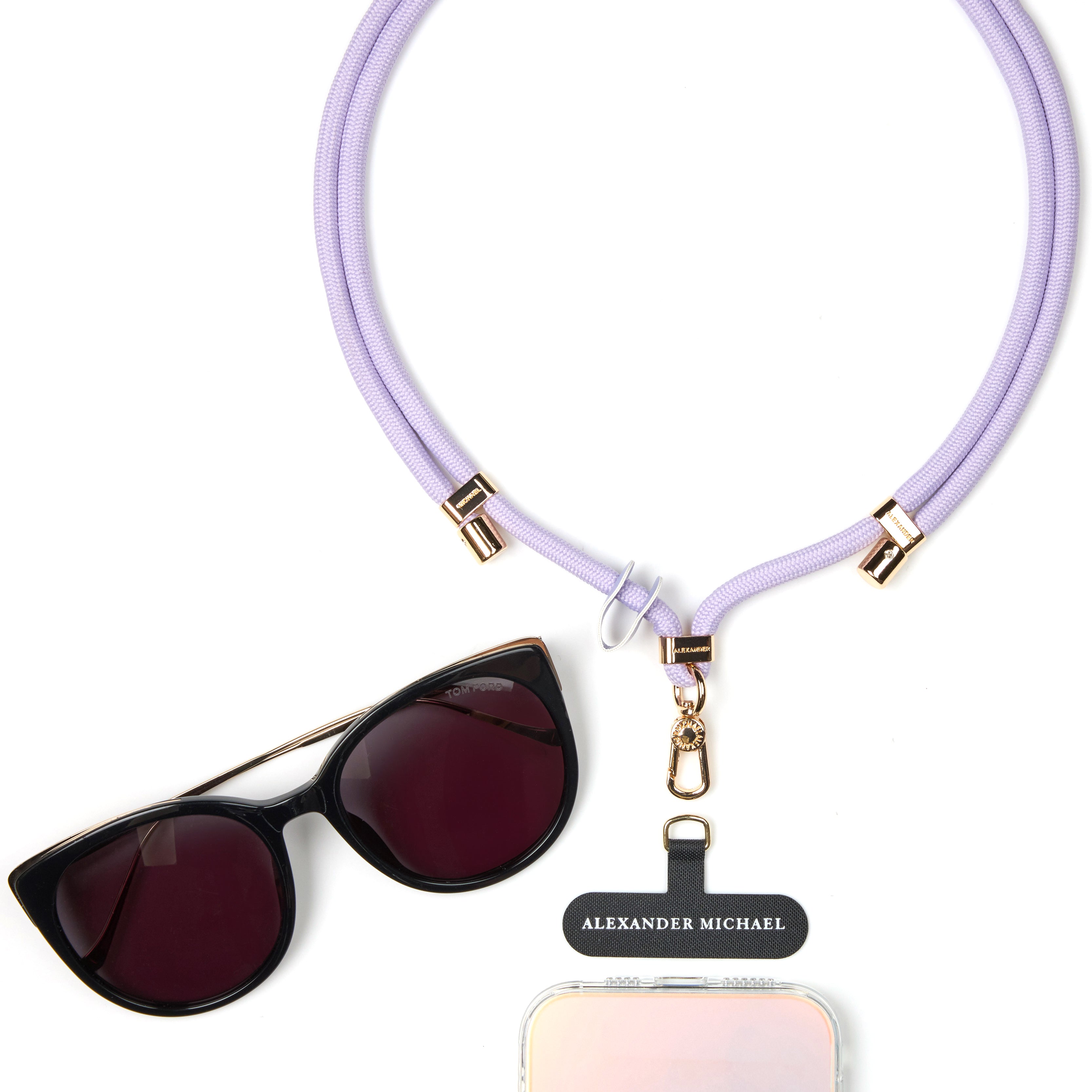 Active Vibes Phone Lanyard by Alexander Michael (Lavender Haze)