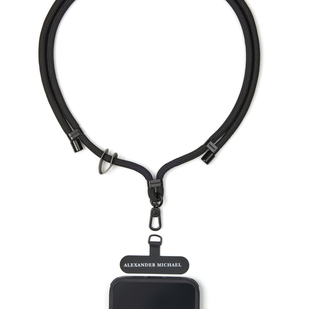 Active Vibes Phone Lanyard by Alexander Michael (Deep Matte Noir)