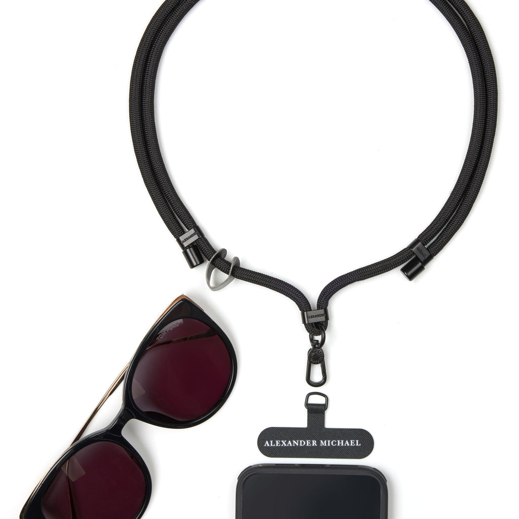 Active Vibes Phone Lanyard by Alexander Michael (Deep Matte Noir)