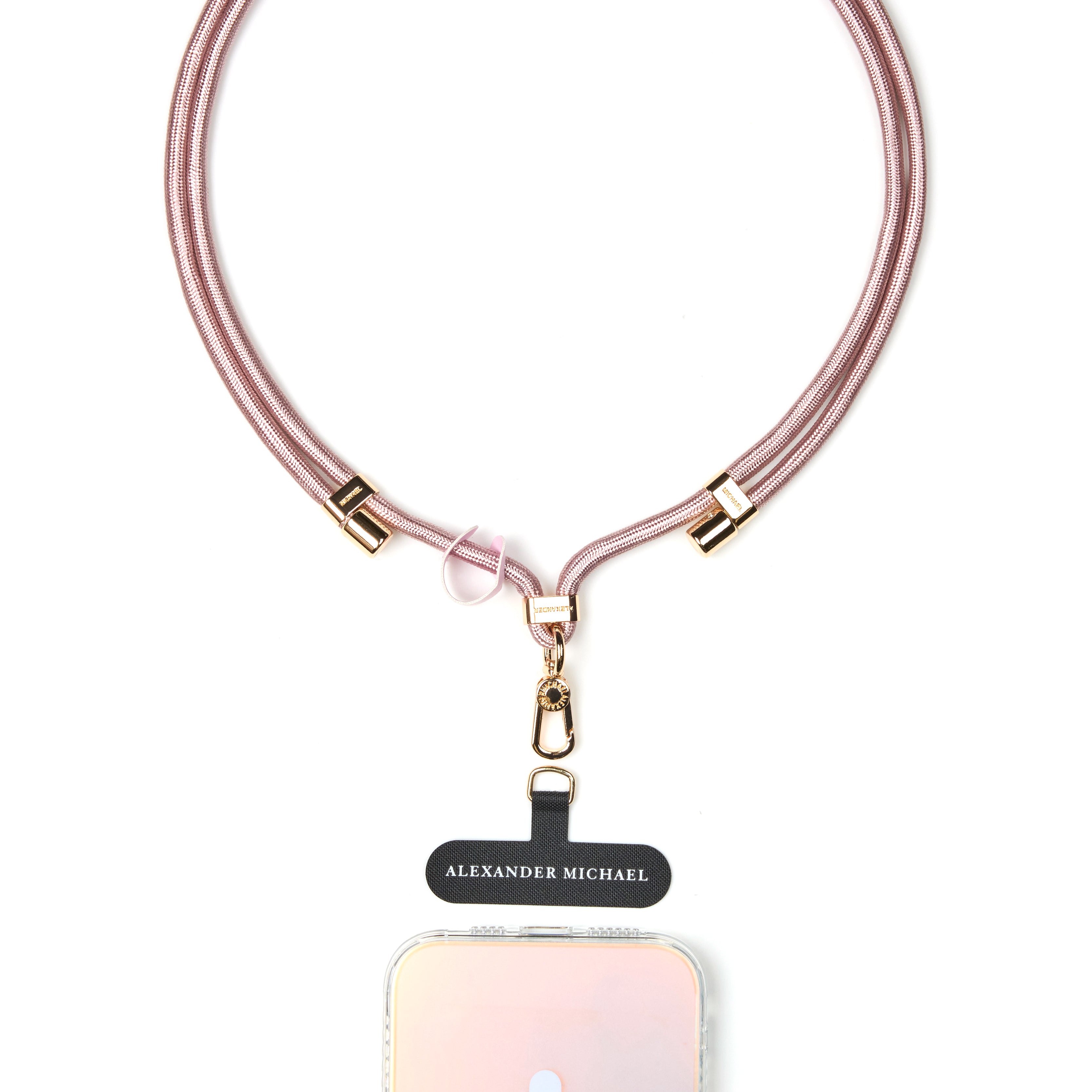 Active Vibes Phone Lanyard by Alexander Michael (Rosé Mode)