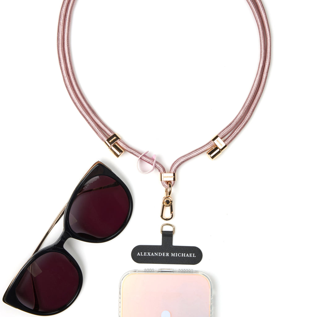 Active Vibes Phone Lanyard by Alexander Michael (Rosé Mode)
