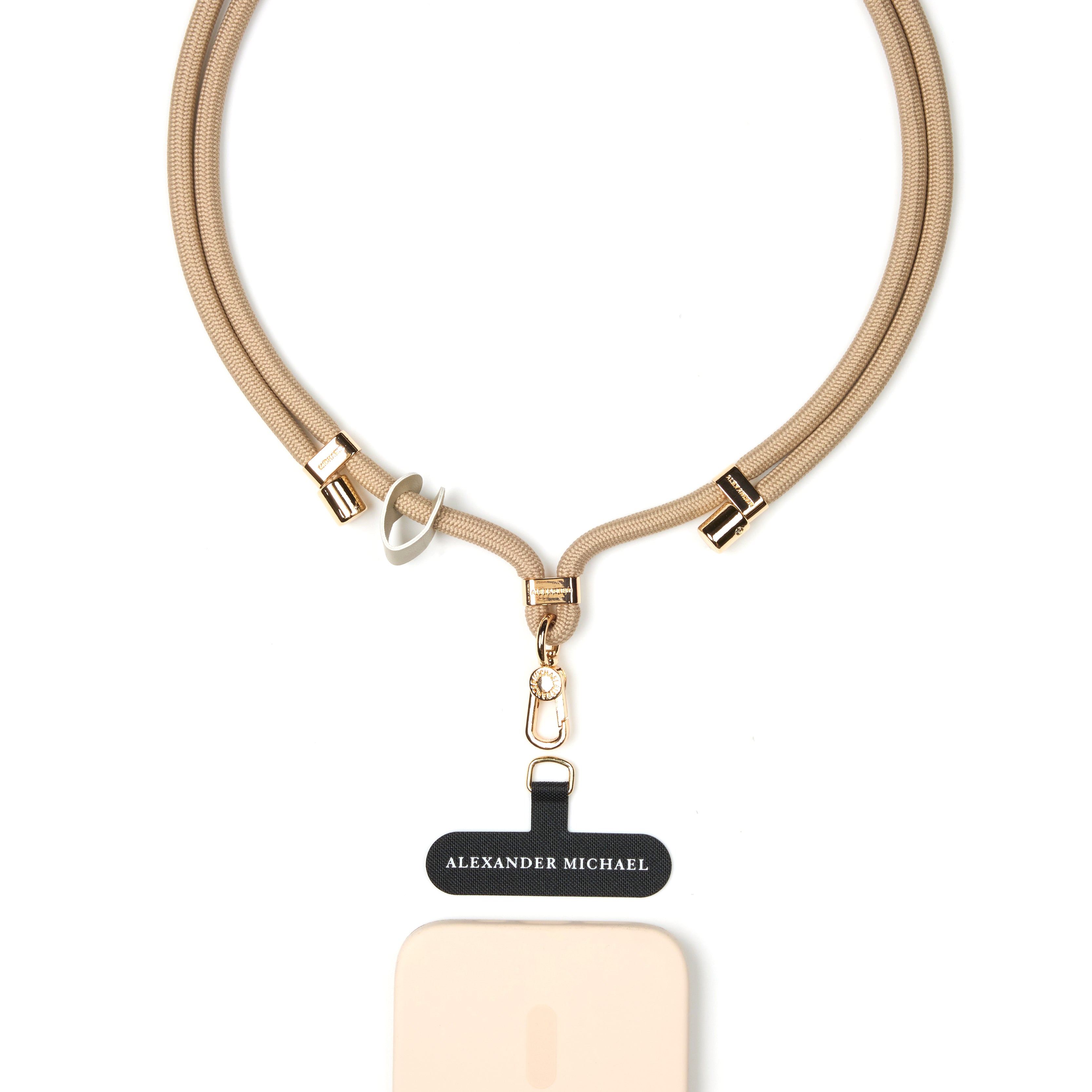 Active Vibes Phone Lanyard by Alexander Michael (Vanilla Dune)