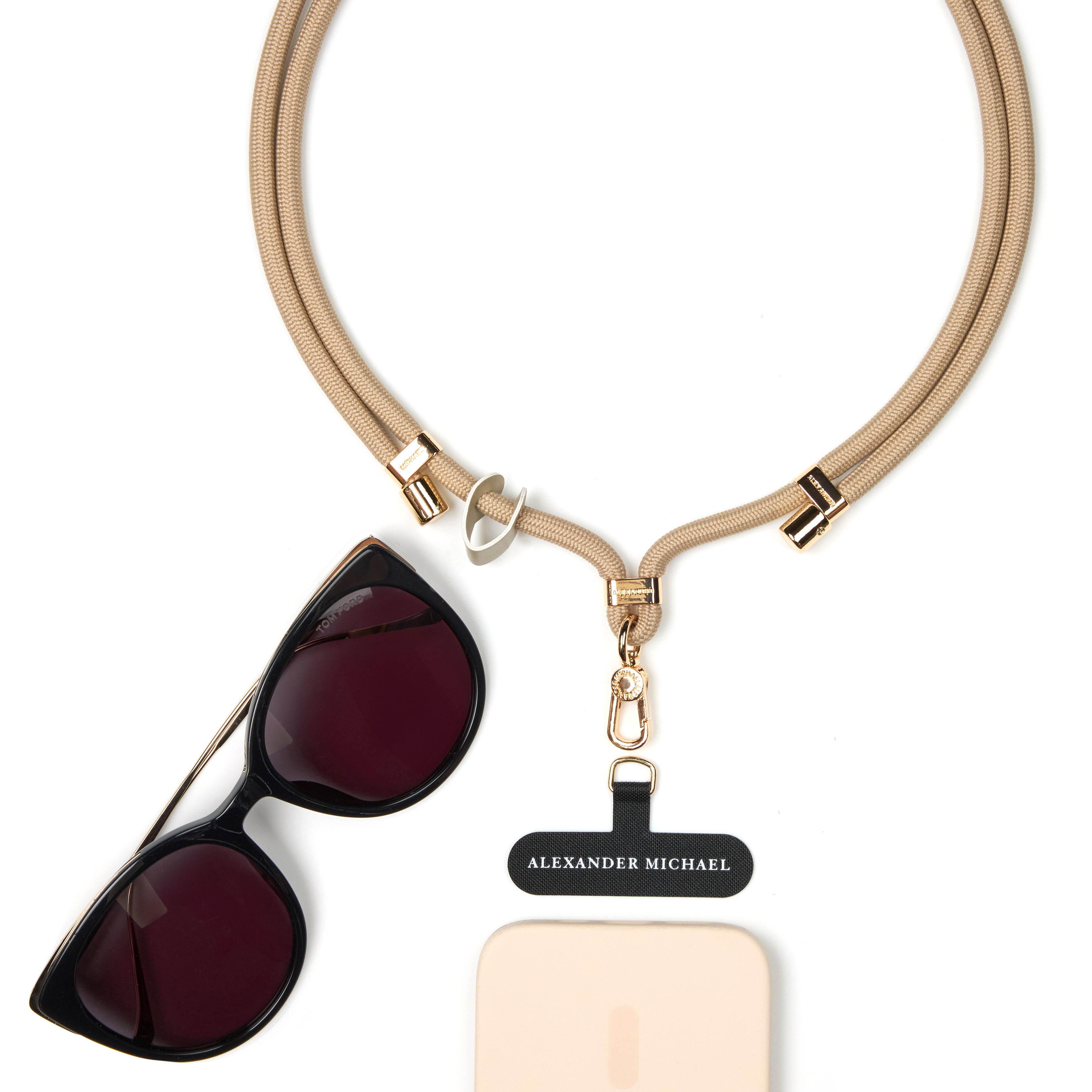 Active Vibes Phone Lanyard by Alexander Michael (Vanilla Dune)