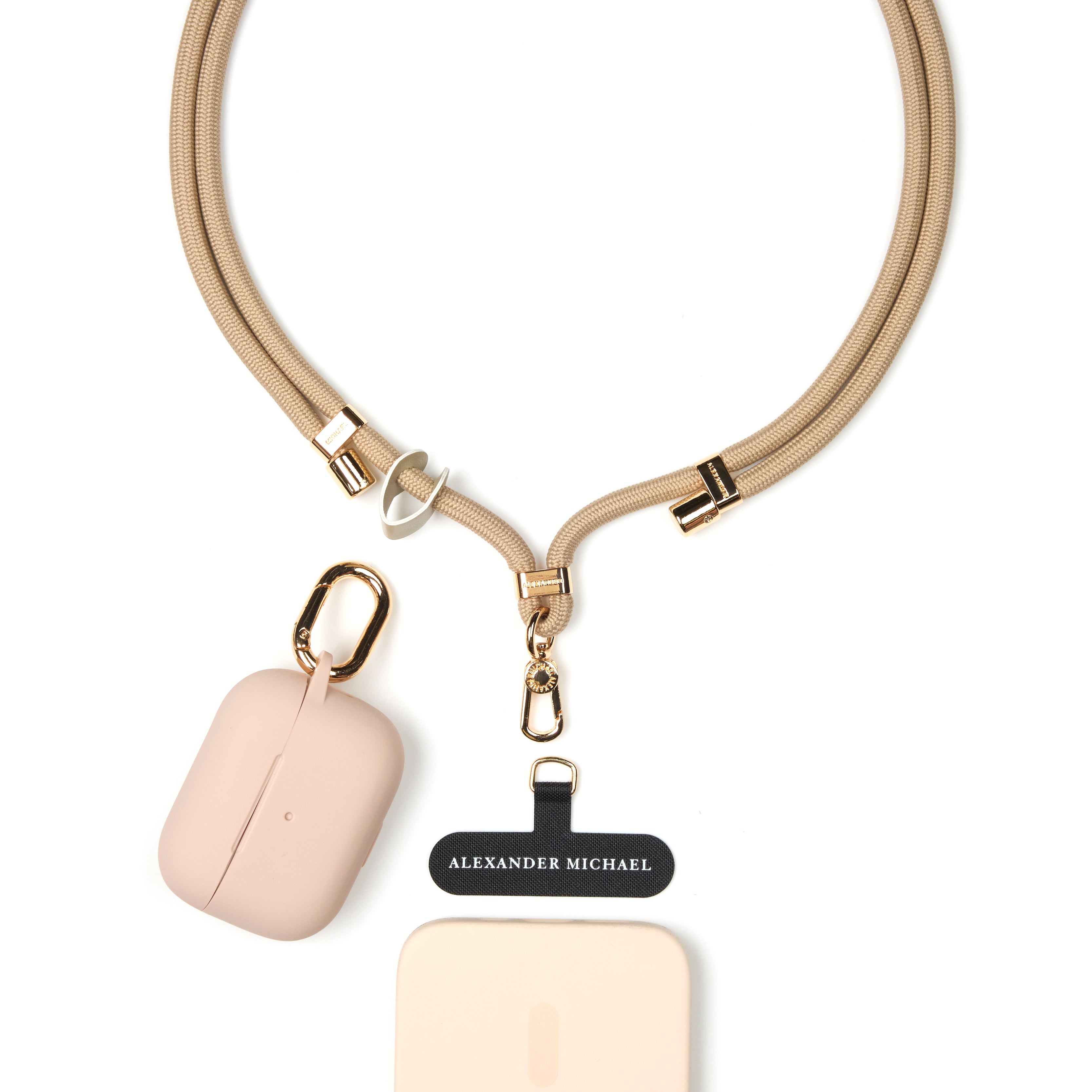 Active Vibes Phone Lanyard by Alexander Michael (Vanilla Dune)