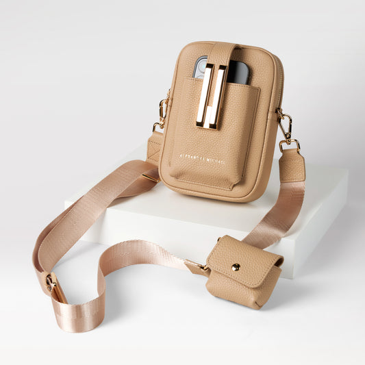 Luxe Luna - Refined Crossbody Bag with iPod Pouch