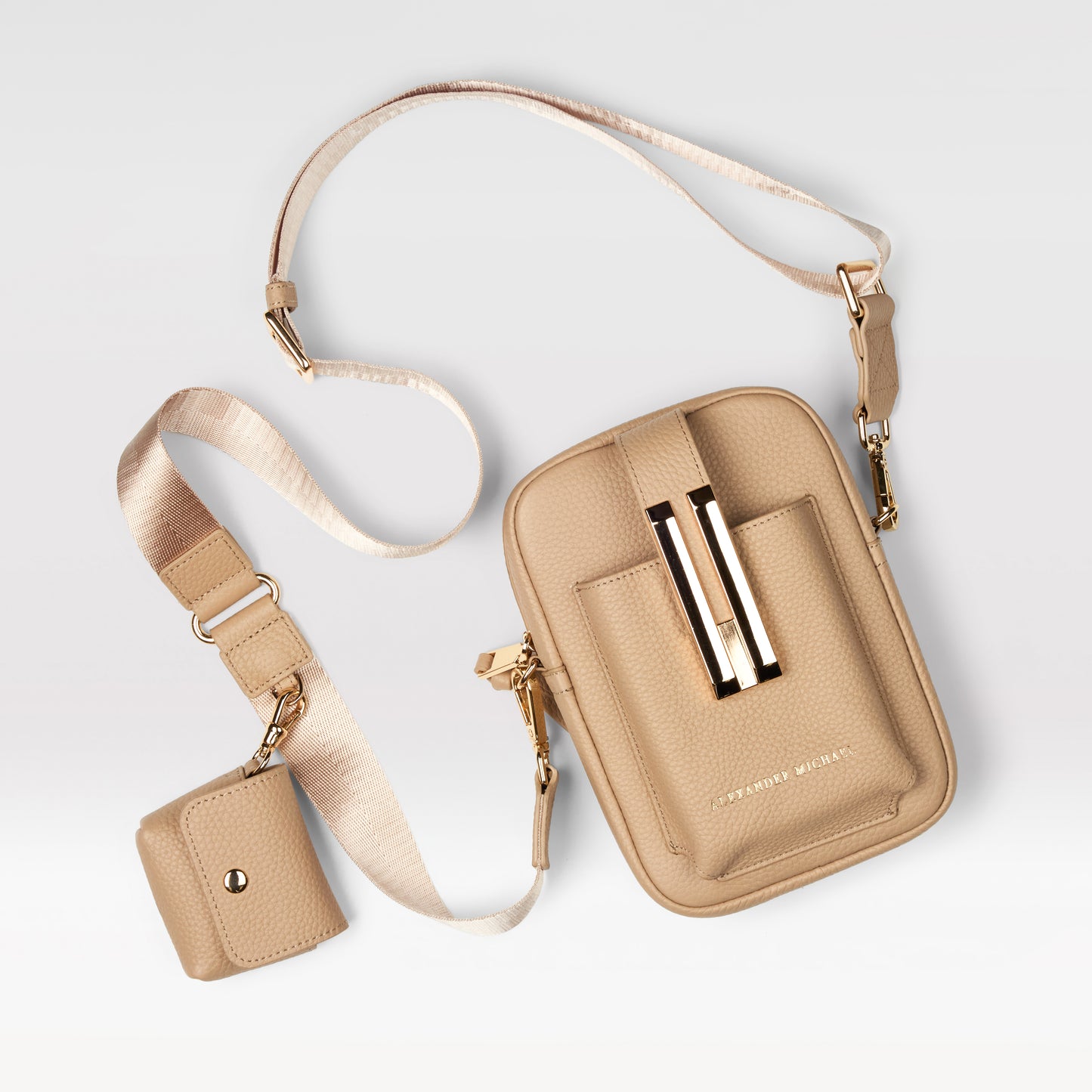 Luxe Luna - Refined Crossbody Bag with iPod Pouch