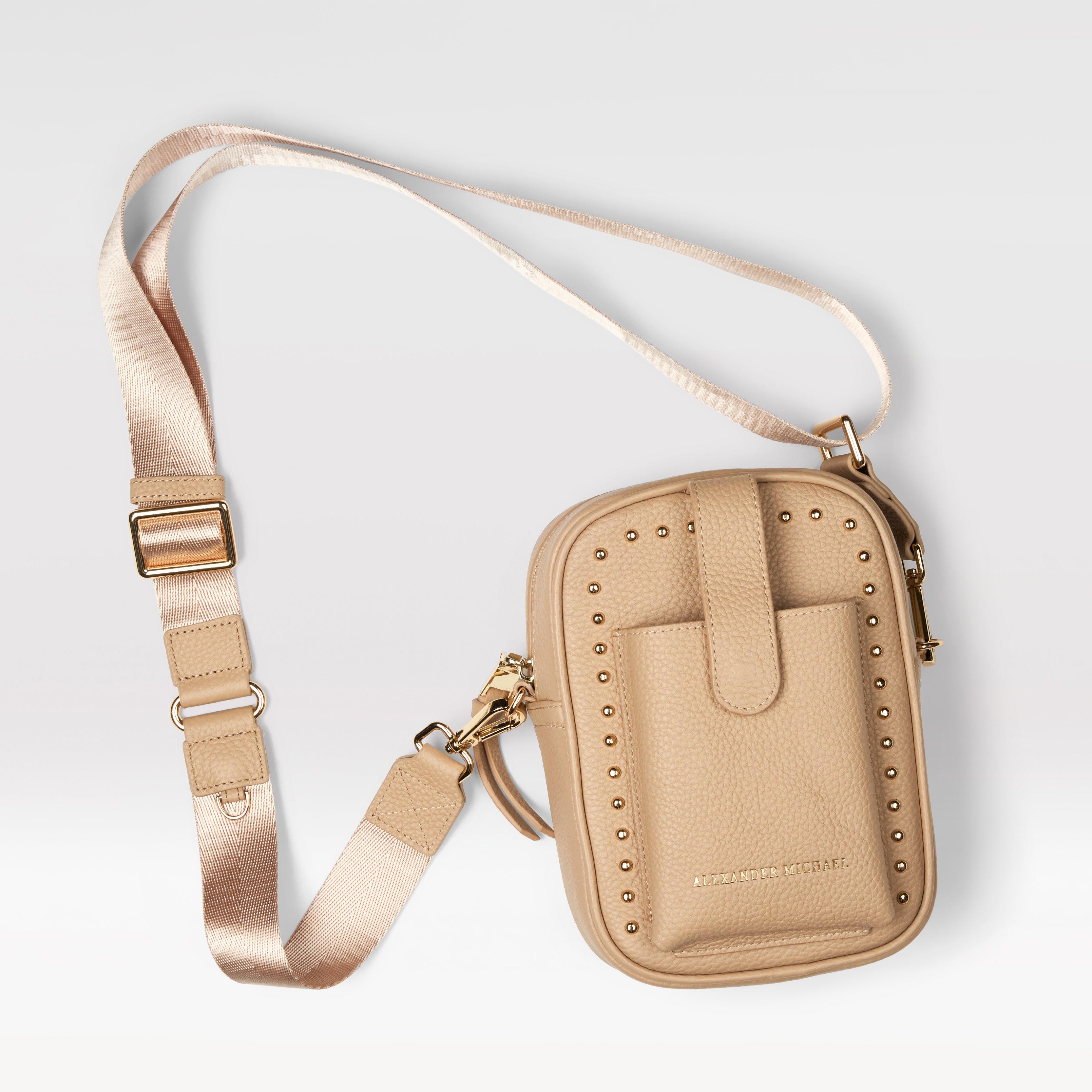 Rebel Luna Crossbody Bag - Beige