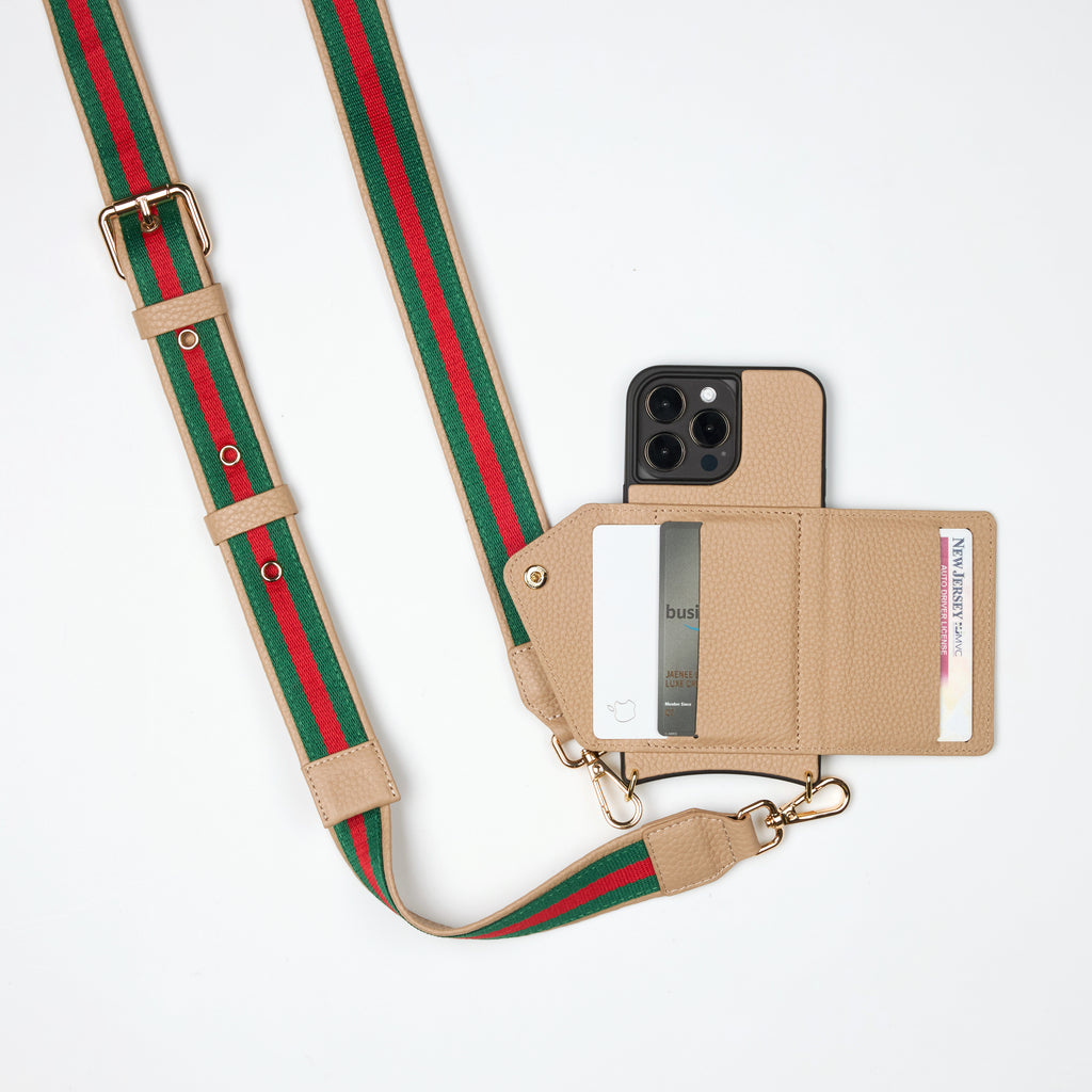 GiGi Phone Case Wallet – Beige