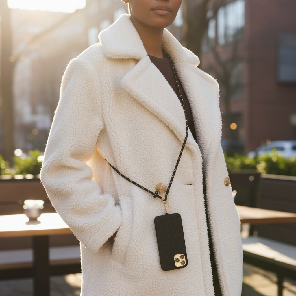 Active Vibes Phone Lanyard by Alexander Michael (Midnight Gold)