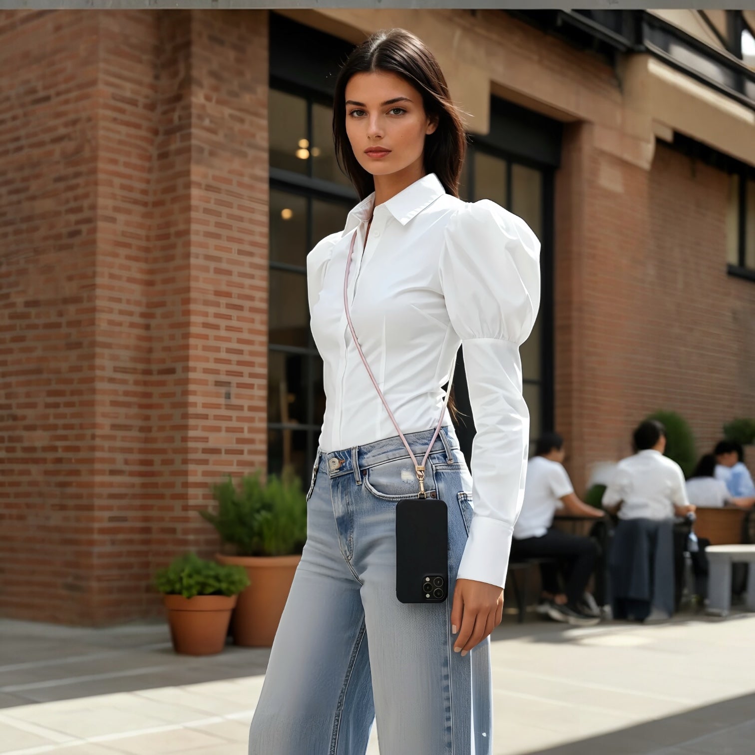 Active Vibes Phone Lanyard by Alexander Michael (Rosé Mode)