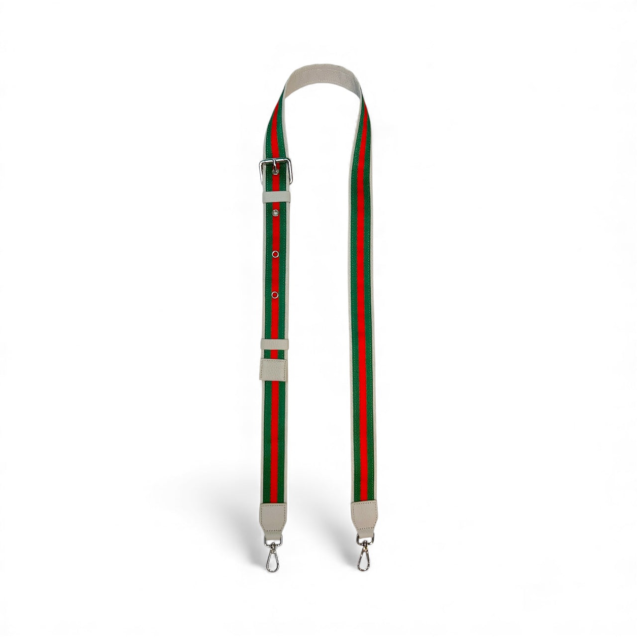 GiGi Strap – Gray with Silver Hardware